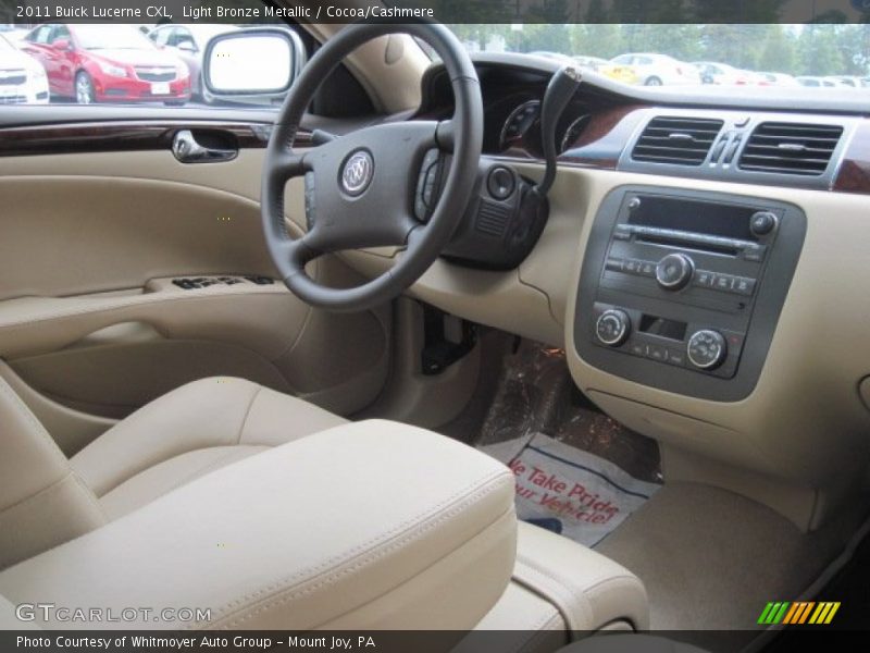 Light Bronze Metallic / Cocoa/Cashmere 2011 Buick Lucerne CXL