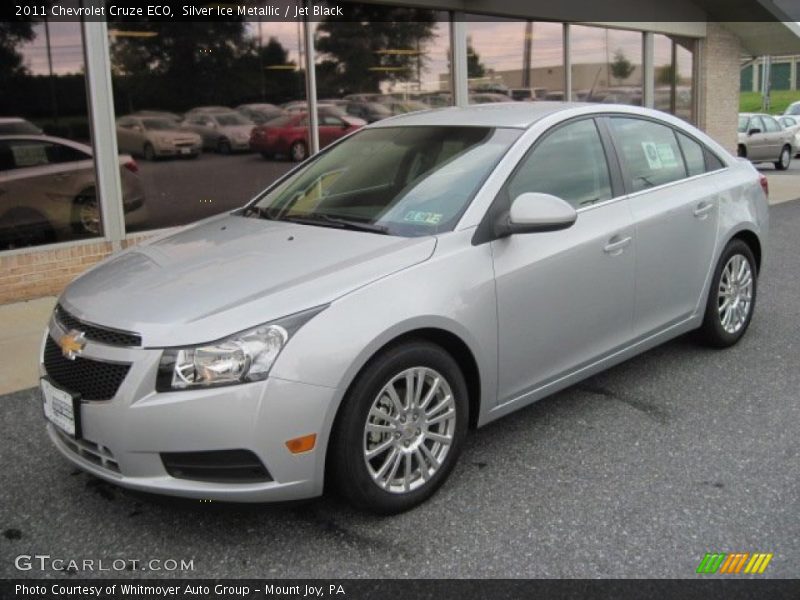 Silver Ice Metallic / Jet Black 2011 Chevrolet Cruze ECO