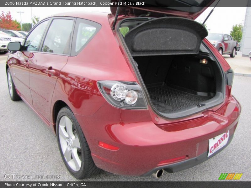 Copper Red Mica / Black 2006 Mazda MAZDA3 s Grand Touring Hatchback
