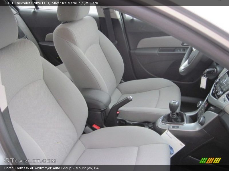 Silver Ice Metallic / Jet Black 2011 Chevrolet Cruze ECO