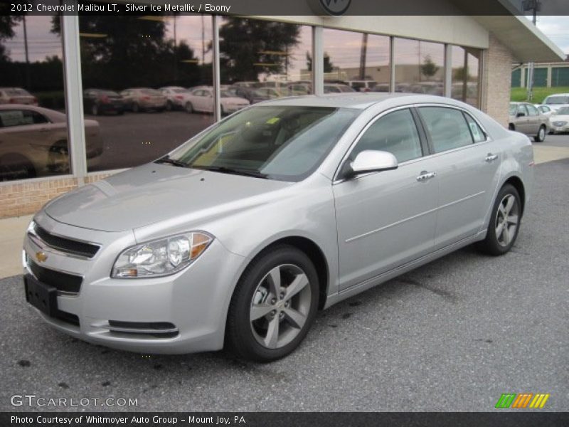 Silver Ice Metallic / Ebony 2012 Chevrolet Malibu LT