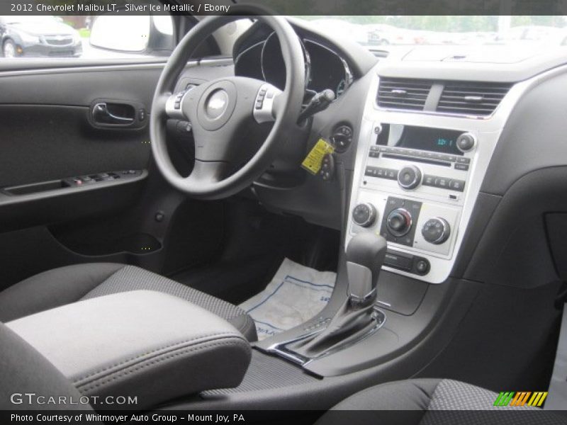 Silver Ice Metallic / Ebony 2012 Chevrolet Malibu LT