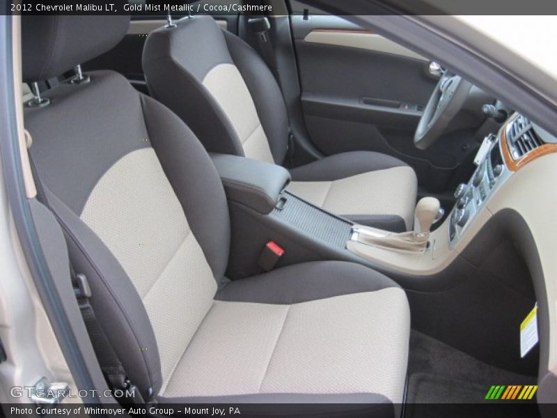 Gold Mist Metallic / Cocoa/Cashmere 2012 Chevrolet Malibu LT
