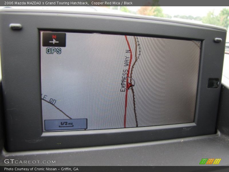 Copper Red Mica / Black 2006 Mazda MAZDA3 s Grand Touring Hatchback