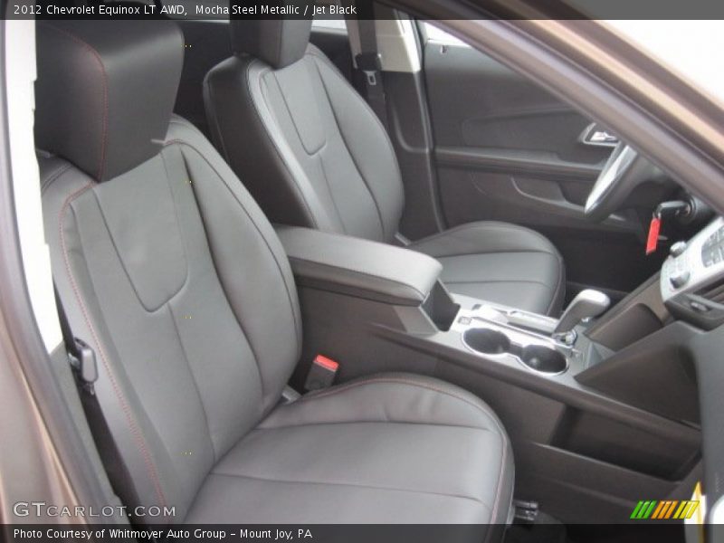 Mocha Steel Metallic / Jet Black 2012 Chevrolet Equinox LT AWD