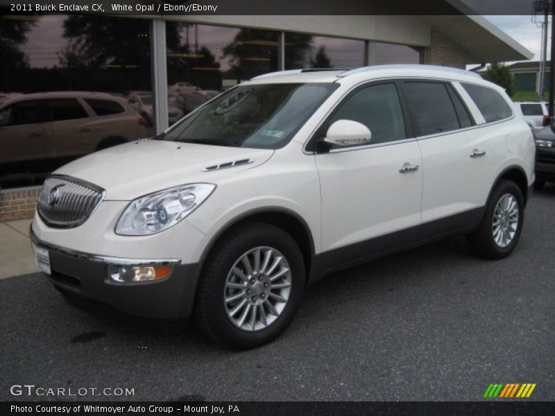 White Opal / Ebony/Ebony 2011 Buick Enclave CX