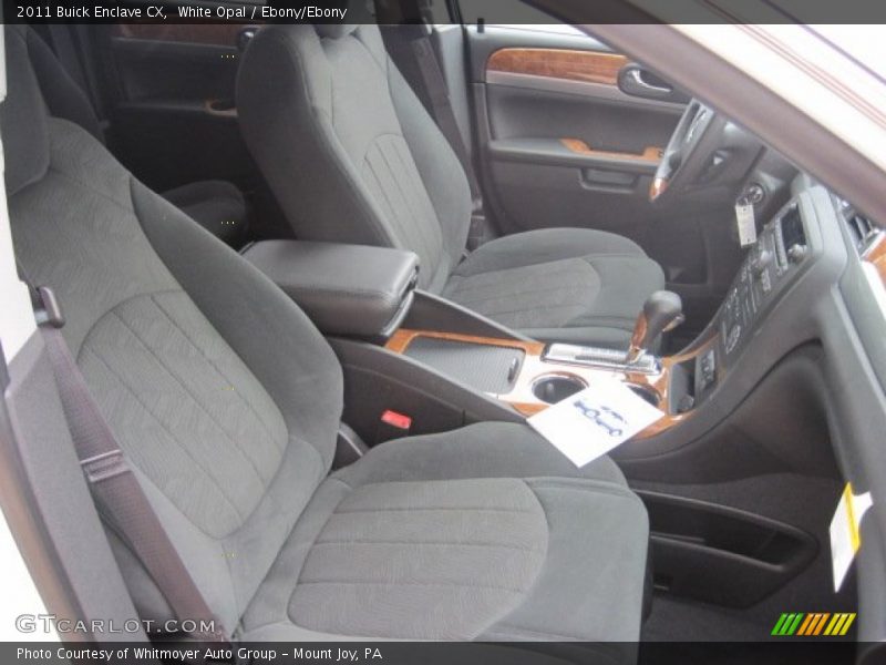 White Opal / Ebony/Ebony 2011 Buick Enclave CX
