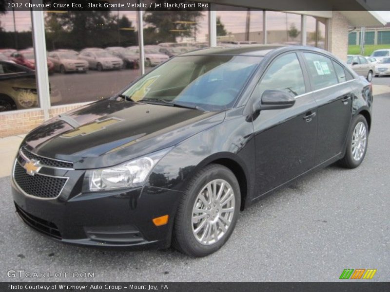 Front 3/4 View of 2012 Cruze Eco