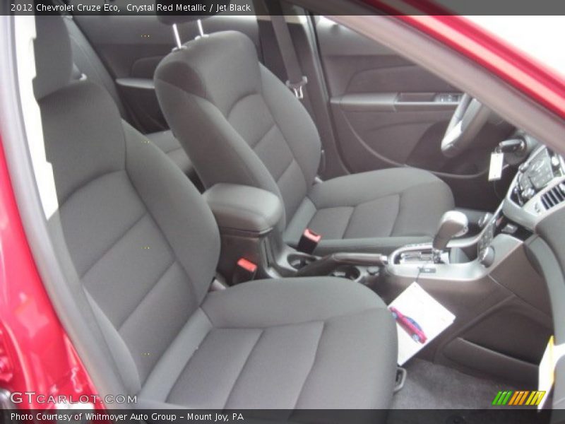 Crystal Red Metallic / Jet Black 2012 Chevrolet Cruze Eco