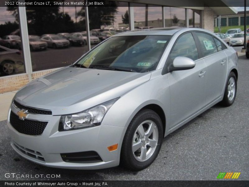 Silver Ice Metallic / Jet Black 2012 Chevrolet Cruze LT
