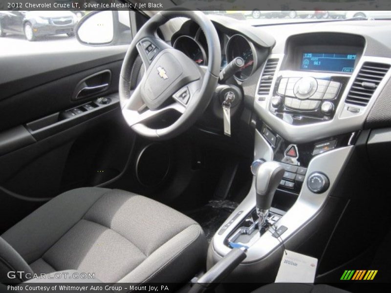 Silver Ice Metallic / Jet Black 2012 Chevrolet Cruze LT