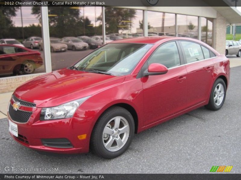 Crystal Red Metallic / Jet Black 2012 Chevrolet Cruze LT