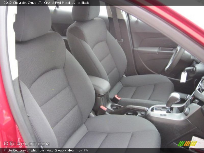 Crystal Red Metallic / Jet Black 2012 Chevrolet Cruze LT