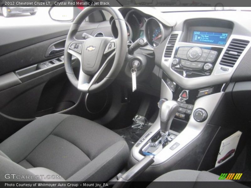 Crystal Red Metallic / Jet Black 2012 Chevrolet Cruze LT