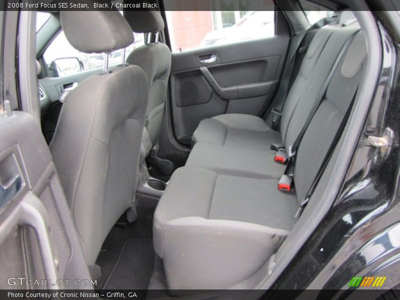 Black / Charcoal Black 2008 Ford Focus SES Sedan