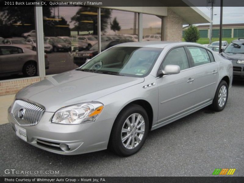 Quicksilver Metallic / Titanium 2011 Buick Lucerne CX