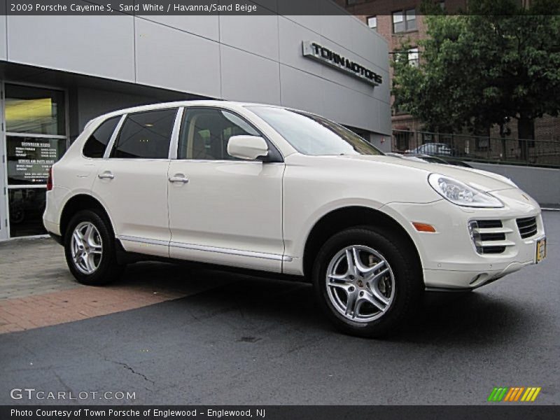 Sand White / Havanna/Sand Beige 2009 Porsche Cayenne S