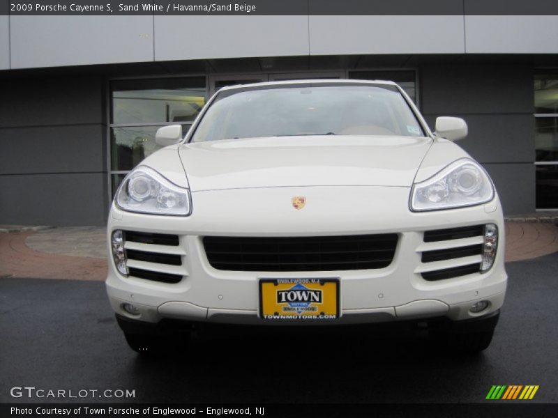 Sand White / Havanna/Sand Beige 2009 Porsche Cayenne S