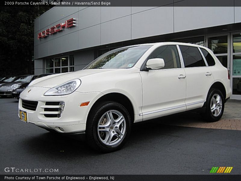 Sand White / Havanna/Sand Beige 2009 Porsche Cayenne S