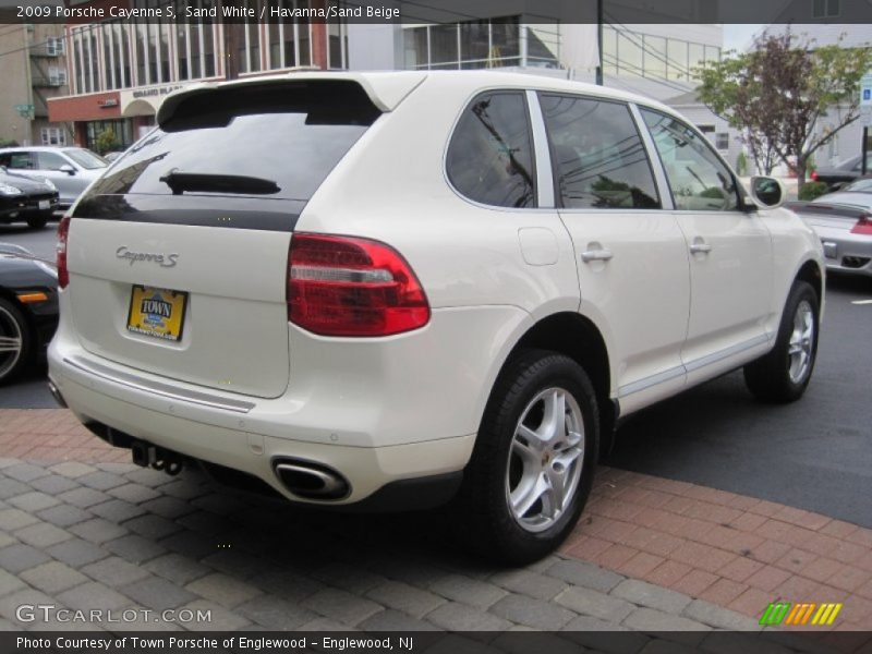 Sand White / Havanna/Sand Beige 2009 Porsche Cayenne S