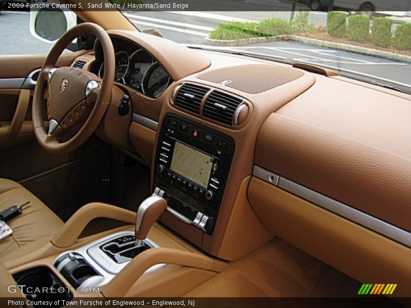 Sand White / Havanna/Sand Beige 2009 Porsche Cayenne S