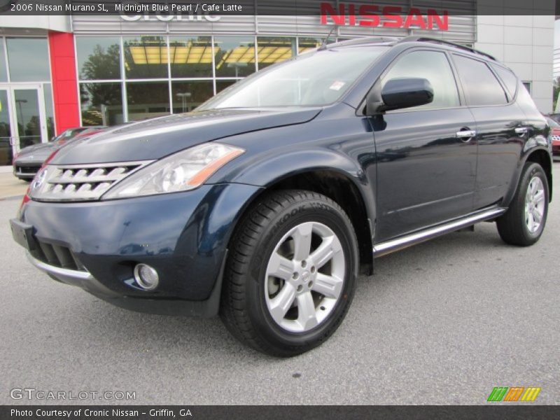 Midnight Blue Pearl / Cafe Latte 2006 Nissan Murano SL