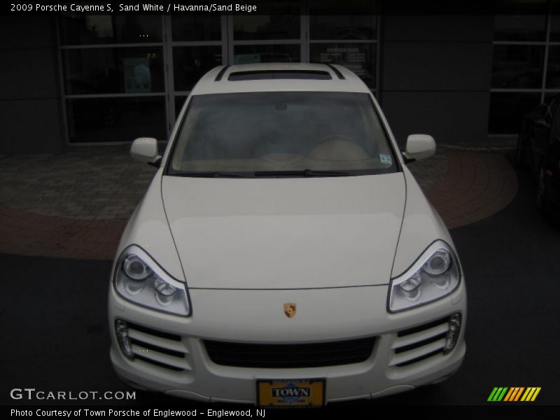 Sand White / Havanna/Sand Beige 2009 Porsche Cayenne S