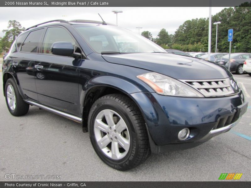 Midnight Blue Pearl / Cafe Latte 2006 Nissan Murano SL