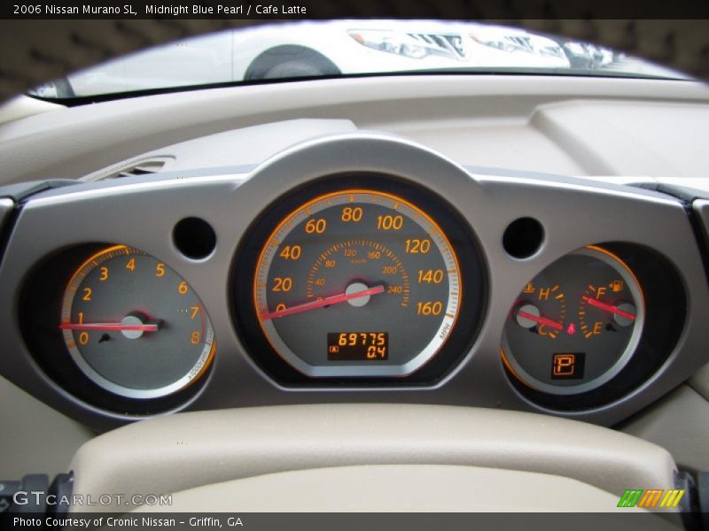 Midnight Blue Pearl / Cafe Latte 2006 Nissan Murano SL