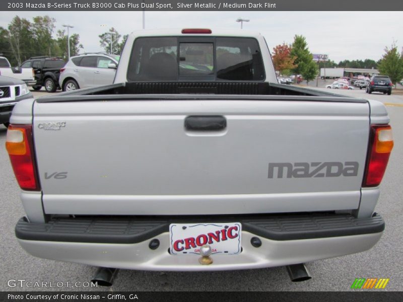 Silver Metallic / Medium Dark Flint 2003 Mazda B-Series Truck B3000 Cab Plus Dual Sport