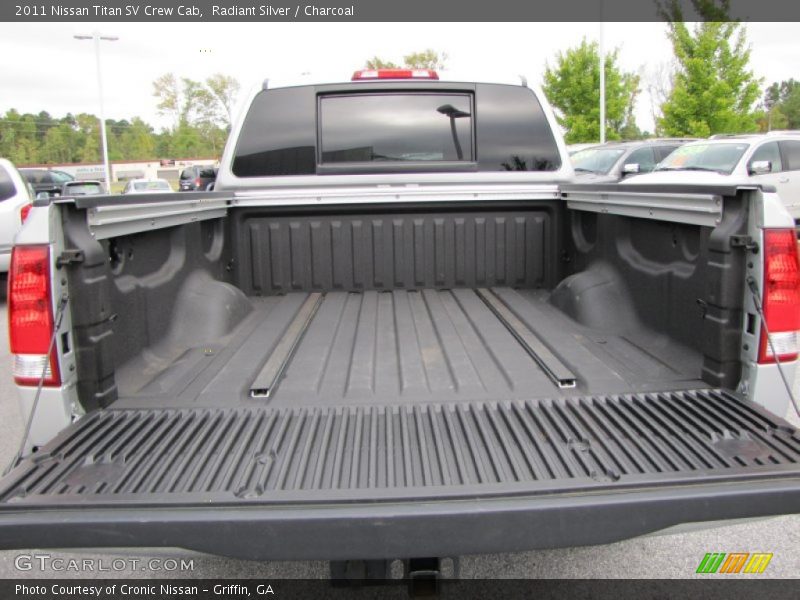 Radiant Silver / Charcoal 2011 Nissan Titan SV Crew Cab