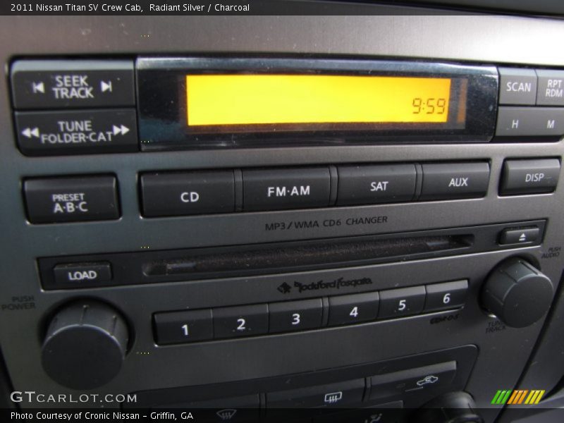 Radiant Silver / Charcoal 2011 Nissan Titan SV Crew Cab