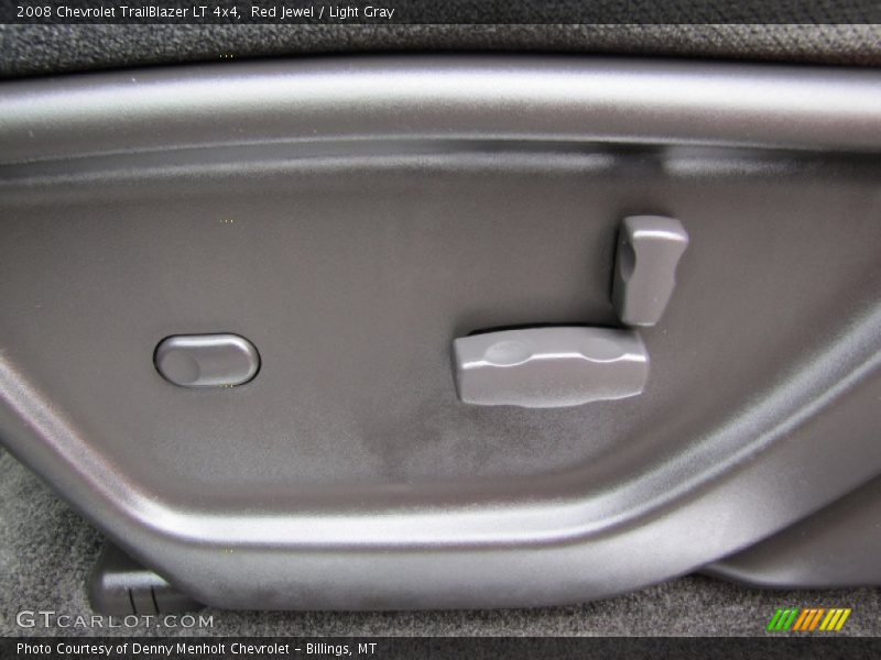 Red Jewel / Light Gray 2008 Chevrolet TrailBlazer LT 4x4