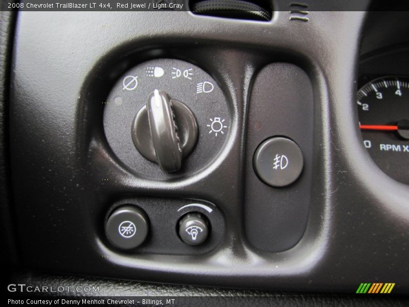 Red Jewel / Light Gray 2008 Chevrolet TrailBlazer LT 4x4