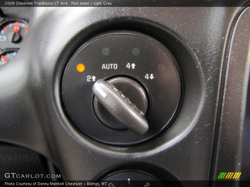 Red Jewel / Light Gray 2008 Chevrolet TrailBlazer LT 4x4