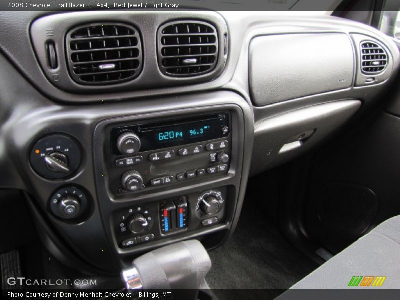 Red Jewel / Light Gray 2008 Chevrolet TrailBlazer LT 4x4