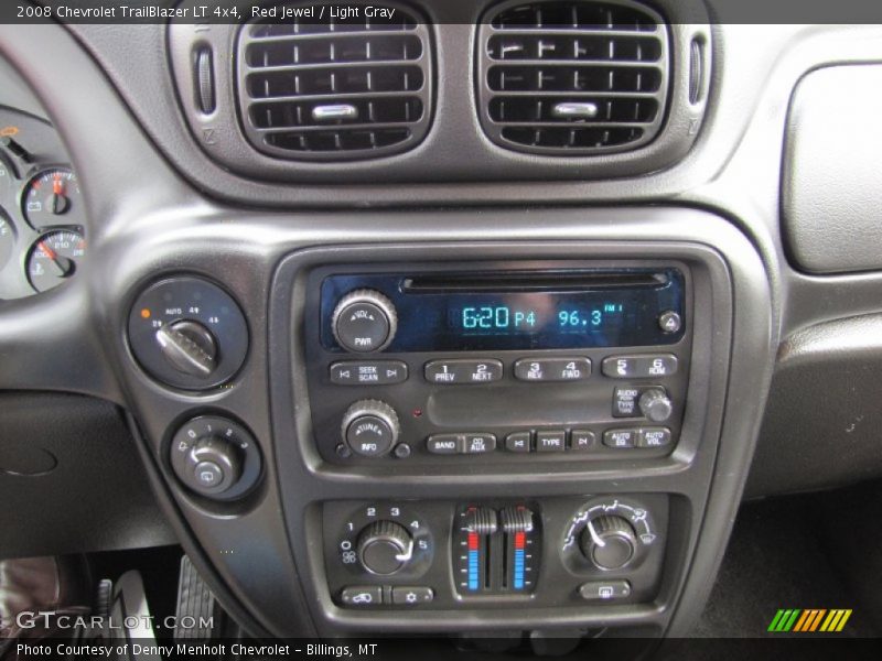 Red Jewel / Light Gray 2008 Chevrolet TrailBlazer LT 4x4