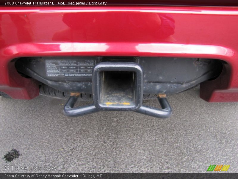 Red Jewel / Light Gray 2008 Chevrolet TrailBlazer LT 4x4