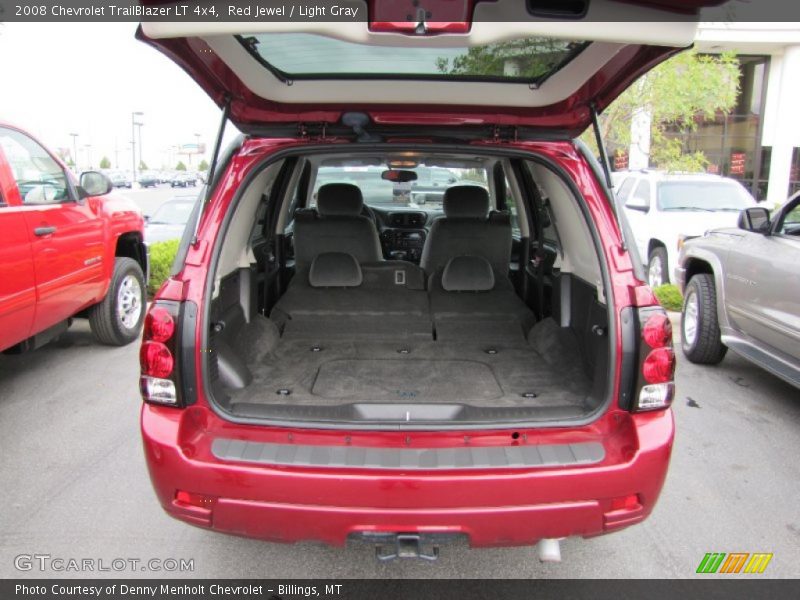Red Jewel / Light Gray 2008 Chevrolet TrailBlazer LT 4x4