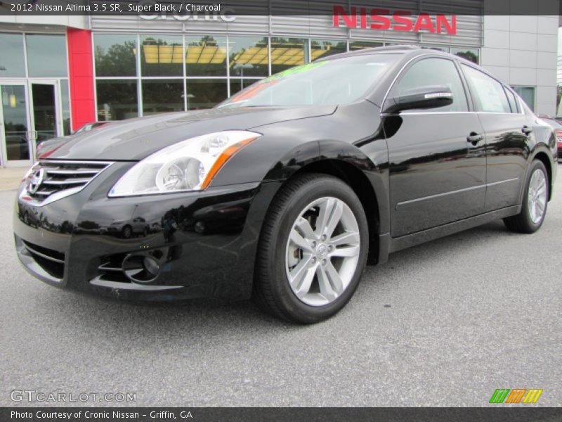 Super Black / Charcoal 2012 Nissan Altima 3.5 SR