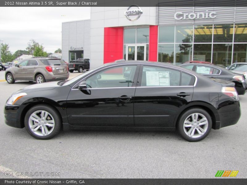 Super Black / Charcoal 2012 Nissan Altima 3.5 SR