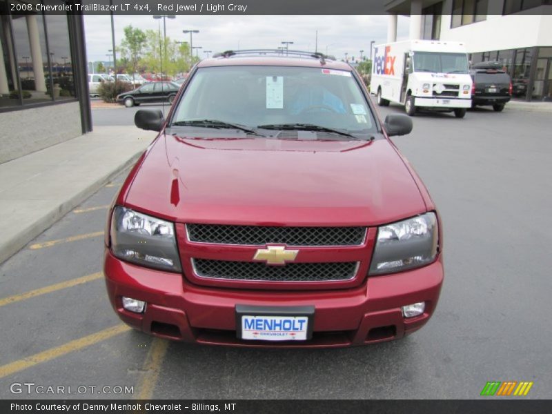 Red Jewel / Light Gray 2008 Chevrolet TrailBlazer LT 4x4