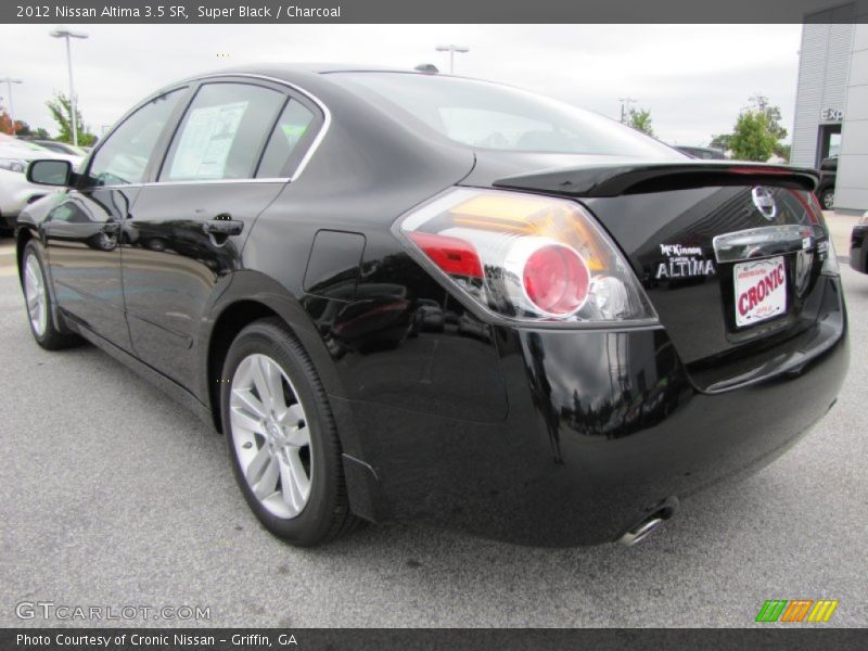 Super Black / Charcoal 2012 Nissan Altima 3.5 SR