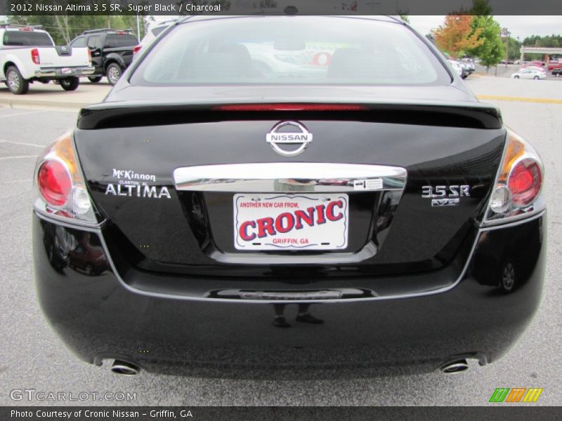 Super Black / Charcoal 2012 Nissan Altima 3.5 SR