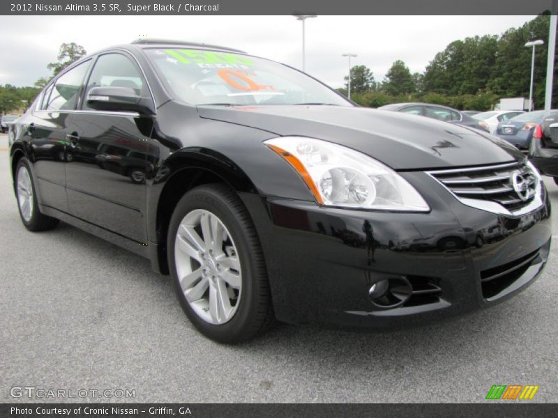 Super Black / Charcoal 2012 Nissan Altima 3.5 SR