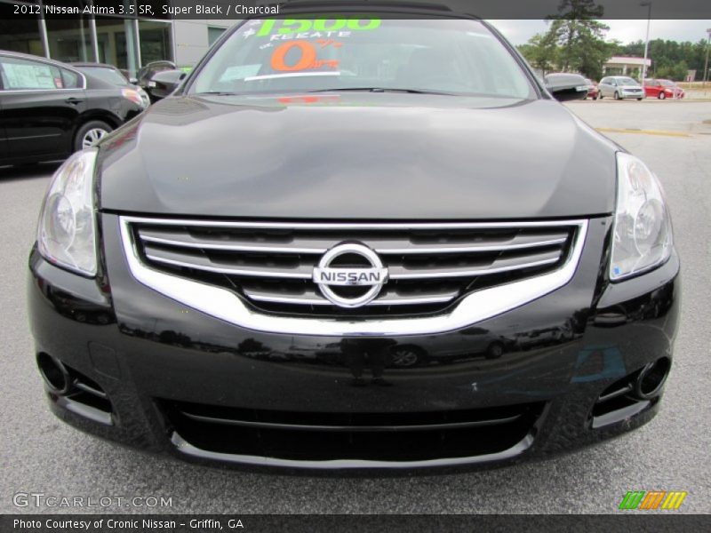 Super Black / Charcoal 2012 Nissan Altima 3.5 SR