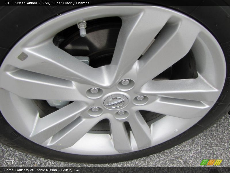 Super Black / Charcoal 2012 Nissan Altima 3.5 SR