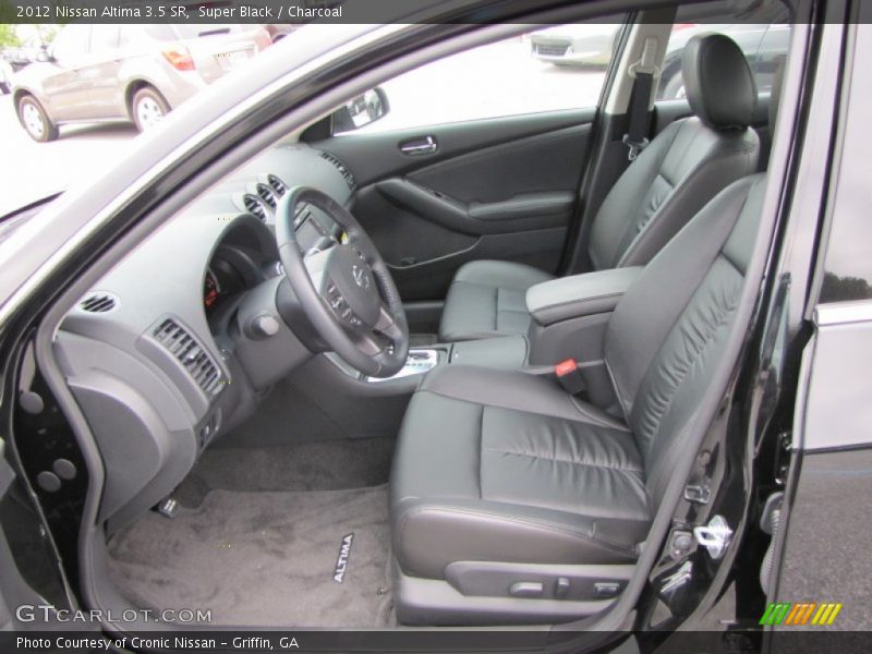  2012 Altima 3.5 SR Charcoal Interior