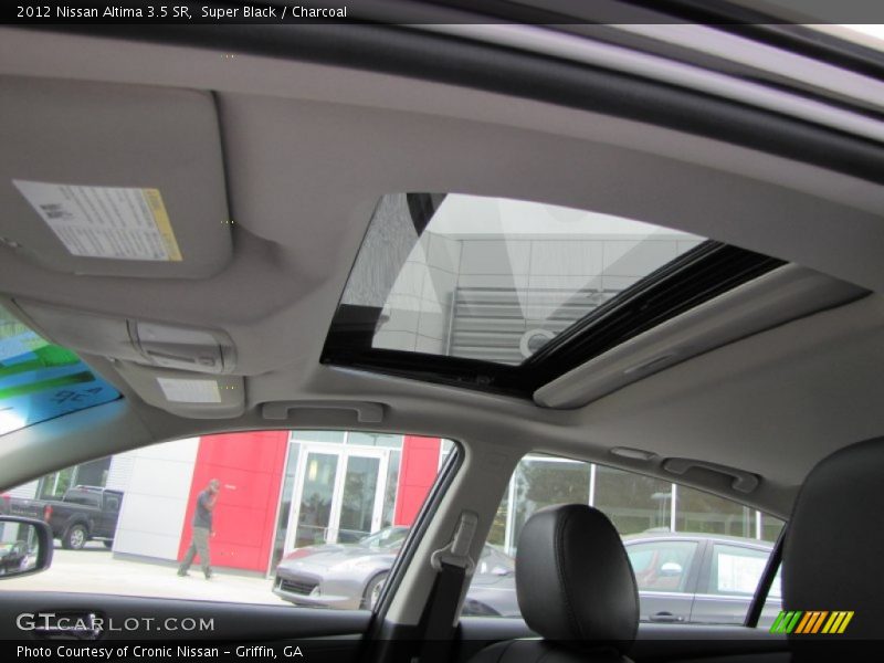 Super Black / Charcoal 2012 Nissan Altima 3.5 SR
