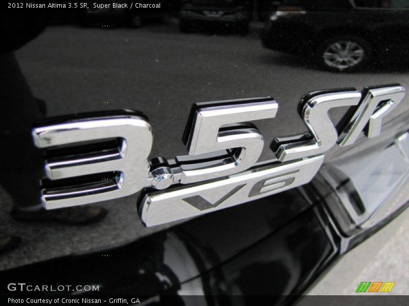 Super Black / Charcoal 2012 Nissan Altima 3.5 SR
